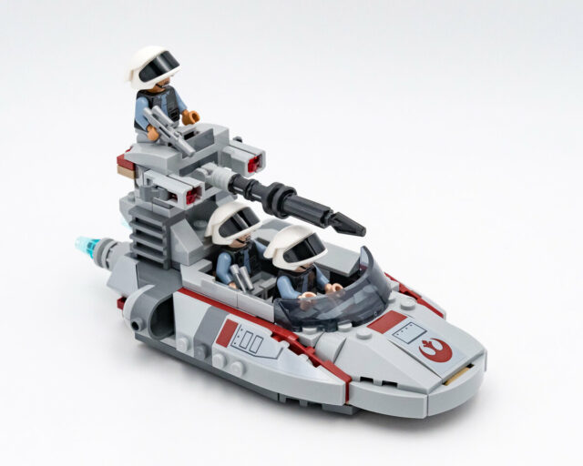 Review LEGO Star Wars 40755 Imperial Dropship vs. Rebel Scout Speeder