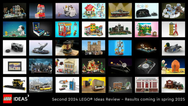 LEGO Ideas : 35 projets qualifiés pour la seconde phase de review 2024