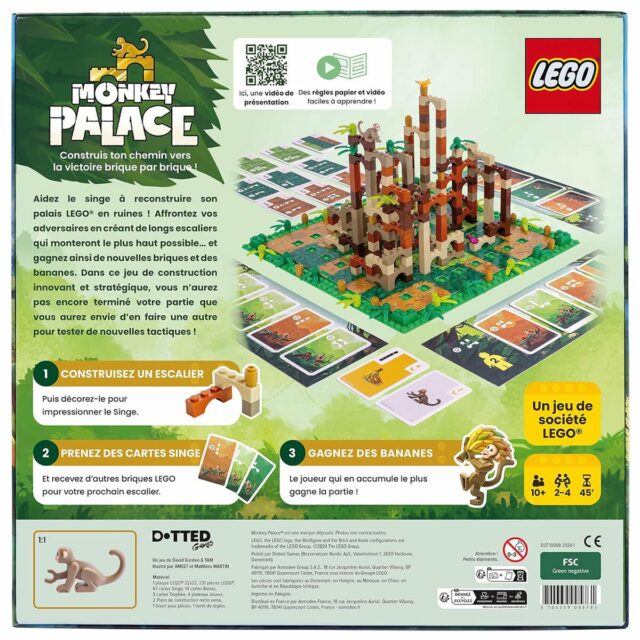 LEGO Monkey Palace : le nouveau jeu de société LEGO est disponible sur Amazon