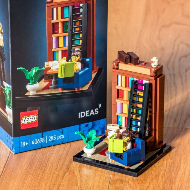 Review LEGO Ideas 40698 Books Are My Passion