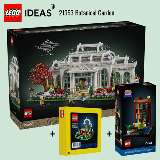 LEGO Ideas 21353 Botanical Garden prolongation du cadeau 5009005 Botanicals Entrance Gate