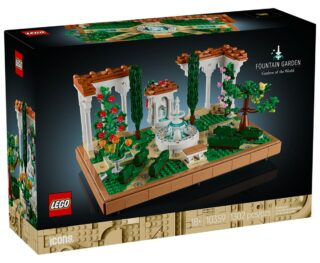 Nouveauté LEGO Icons 10359 Fountain Garden : le set est en ligne sur le Shop