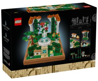 Nouveauté LEGO Icons 10359 Fountain Garden : le set est en ligne sur le Shop