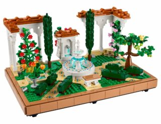 Nouveauté LEGO Icons 10359 Fountain Garden : le set est en ligne sur le Shop