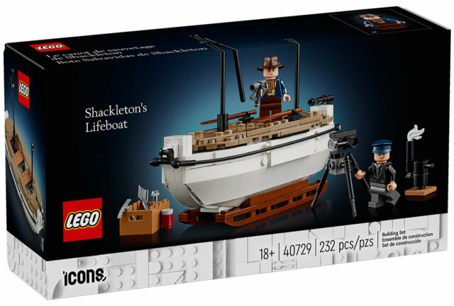 LEGO Icons 40729 Shackleton’s Lifeboat GWP