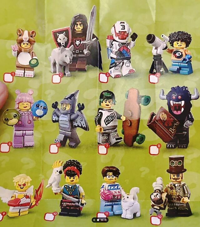 LEGO 71048 Collectible Minifigures Series 27 : premiers visuels