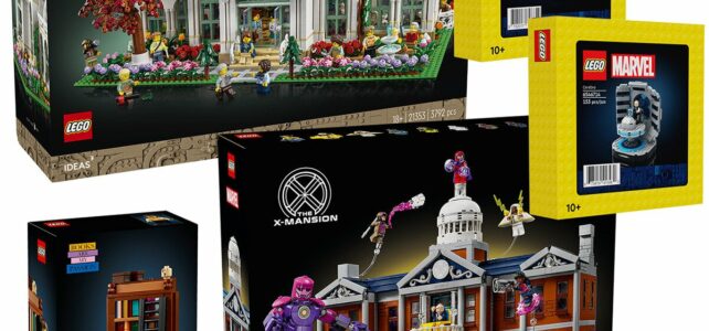 LEGO Ideas 21353 Botanical Garden et LEGO Marvel 76294 X-Men The X-Mansion : les nouveautés de novembre 2024 sont disponibles !