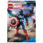 LEGO Marvel 76296 Sam Wilson Captain America Buildable Figure