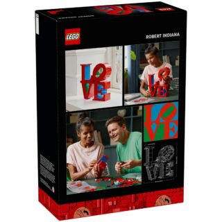 Nouveauté LEGO Art 31214 LOVE : le set est en précommande sur le Shop