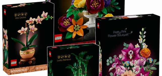 Nouveautés LEGO Botanical Collection 2025 : quatre nouveaux sets en ligne sur le Shop !