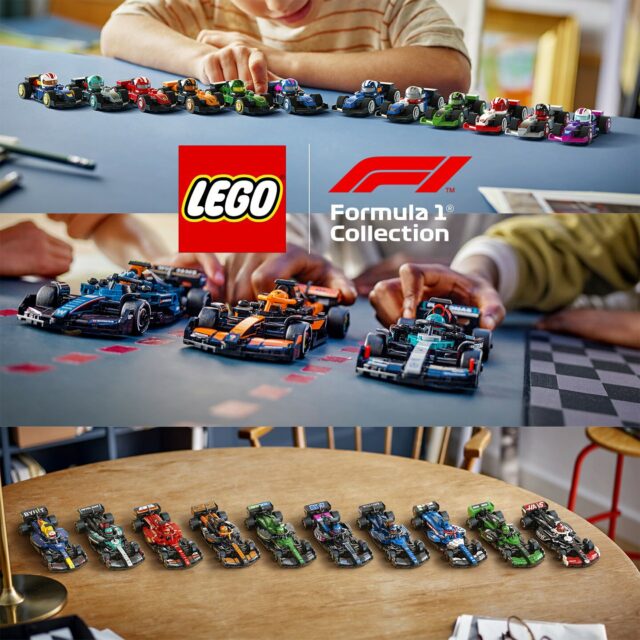 Nouveautés LEGO Formula 1 Collection 2025 : Speed Champions, City et la série de mini F1 à collectionner !