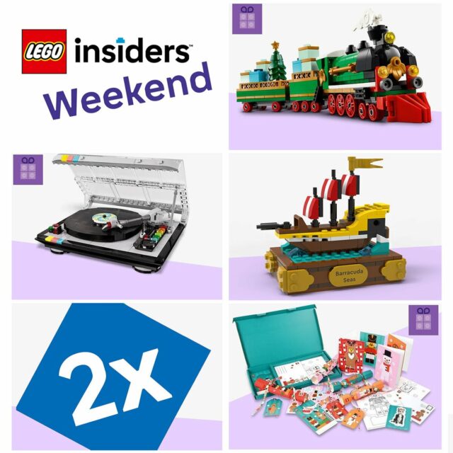 LEGO Insiders Week-end 2024 : toutes les offres prévues !