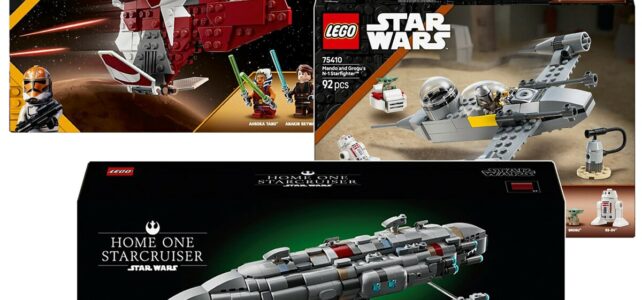 Nouveautés LEGO Star Wars 2025 : premiers visuels officiels