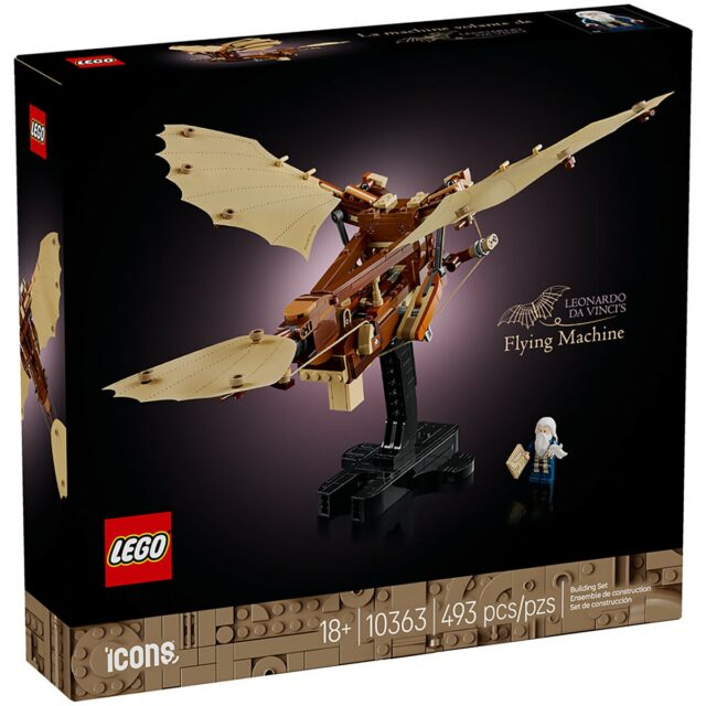 LEGO Icons 10363 Leonardo da Vinci's Flying Machine