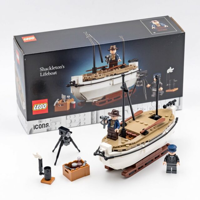 Review LEGO Icons 40729 Shackleton's Lifeboat