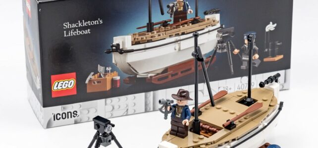 Review LEGO Icons 40729 Shackleton's Lifeboat