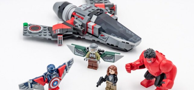 Review LEGO Marvel 76292 Captain America vs. Red Hulk Battle