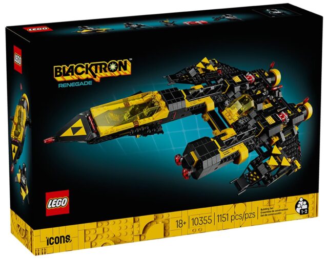 Nouveauté LEGO Icons 10355 Blacktron Renegade