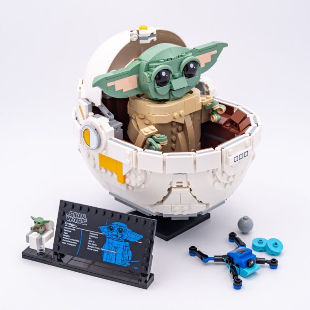 Review LEGO Star Wars 75403 Grogu with Hover Pram