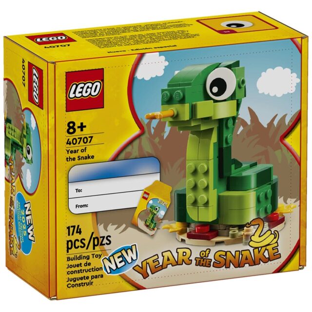 Chez LEGO : le cadeau 40707 Year of the Snake offert dès 70€ d'achat