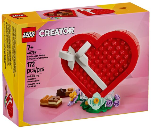 cadeau LEGO 40759 Celebration Series : 2. Valentine's Day Box offert