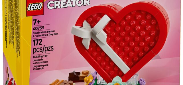 cadeau LEGO 40759 Celebration Series : 2. Valentine's Day Box offert