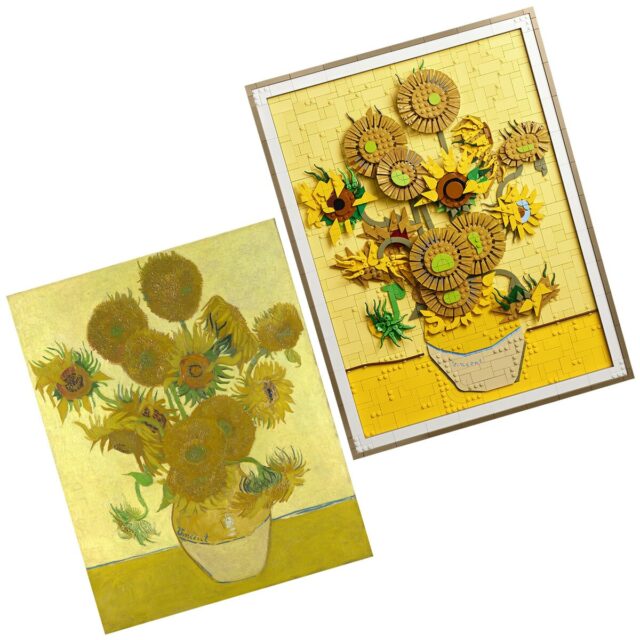 Nouveauté LEGO Art 31215 Vincent van Gogh - Sunflowers