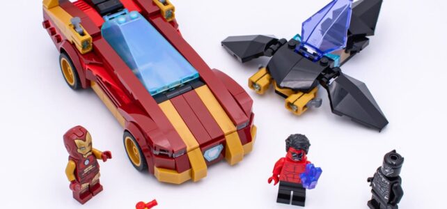 Review LEGO Marvel 76310 Iron Man Car & Black Panther vs. Red Hulk