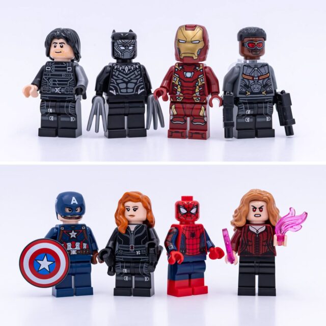 Review LEGO Marvel 76314 Captain America: Civil War Battle