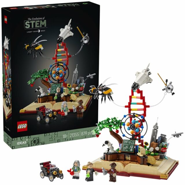 Nouveauté LEGO Ideas 21355 The Evolution of STEM