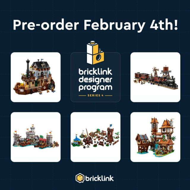 LEGO Bricklink Designer Program Series 4 : les précommandes sont ouvertes !