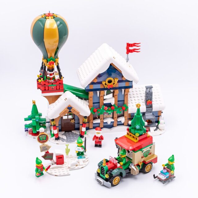 Review LEGO Winter Village 2024 Icons 10339 Santa's Post Office & 40746 Santa's Delivery Truck