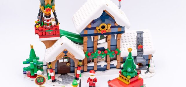 Review LEGO Winter Village 2024 Icons 10339 Santa's Post Office & 40746 Santa's Delivery Truck