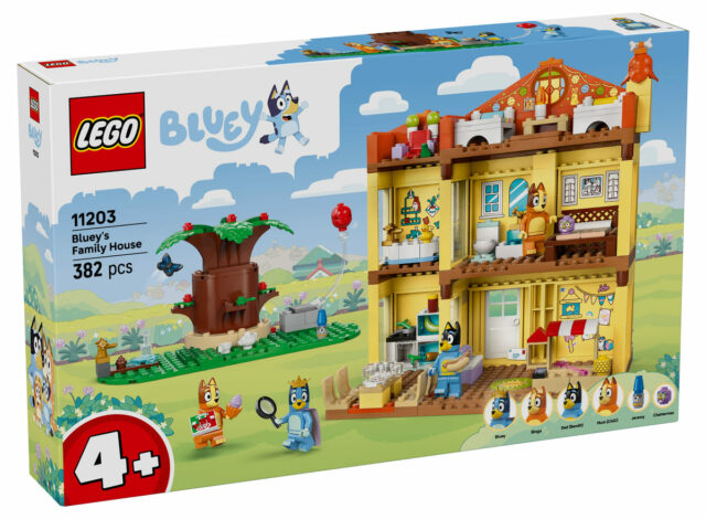 Nouveautés LEGO Bluey juin 2025 11203 Bluey's Family House