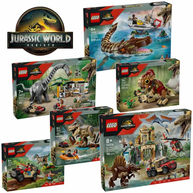 LEGO Jurassic World Rebirth : les nouveautés de juin 2025 sont en ligne