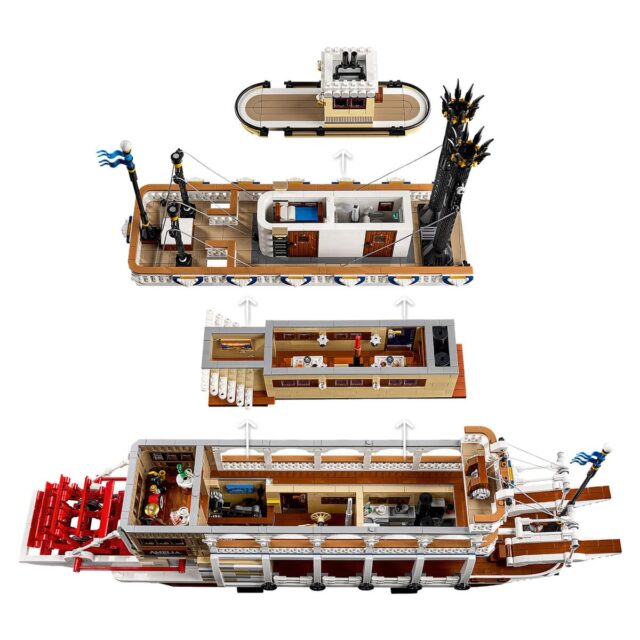 LEGO Ideas 21356 River Steamboat