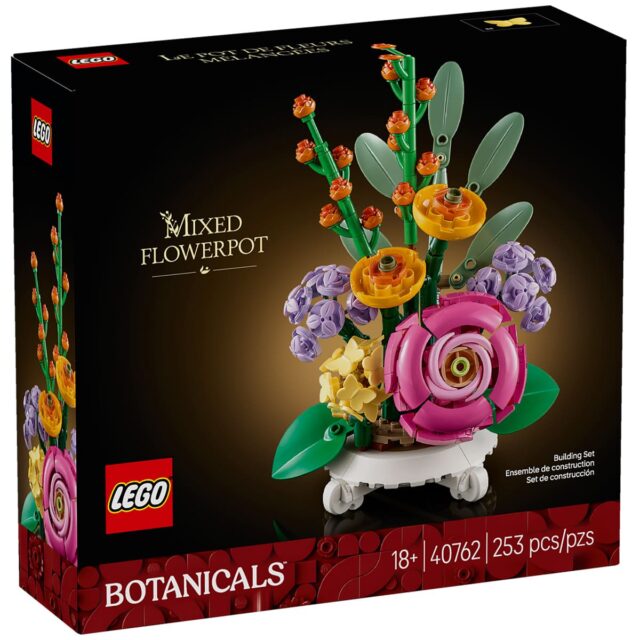 Chez LEGO : le cadeau 40762 Mixed Flowerpot est maintenant offert