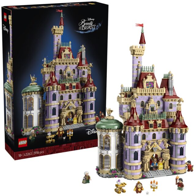 LEGO Disney 43263 Beauty and the Beast Castle