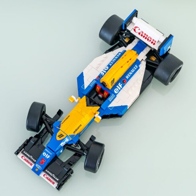 Review LEGO Icons 10353 Williams Racing FW14B & Nigel Mansell